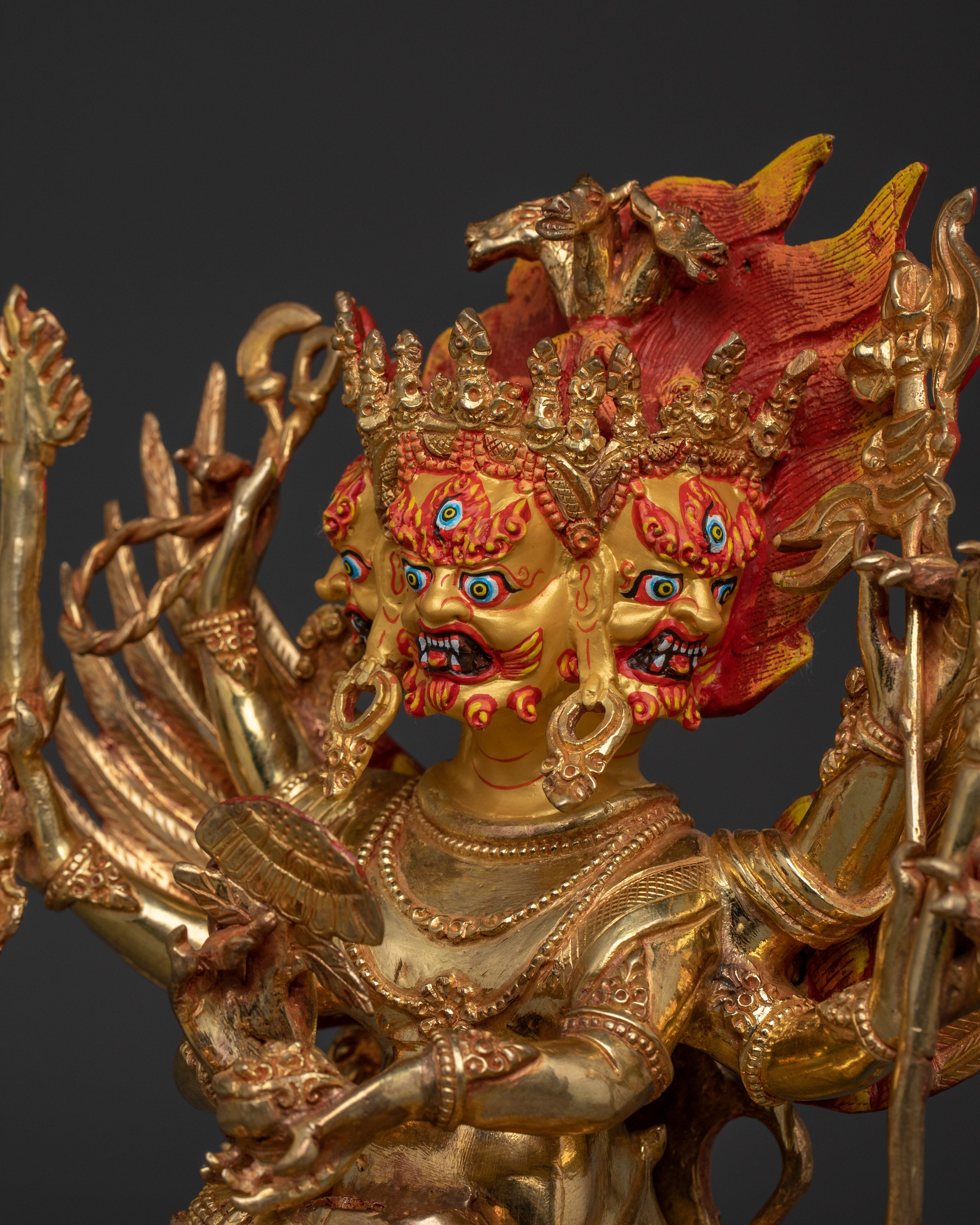 Tantric Deity Hayagriva | Wrathful Protector in Vajrayana Buddhism
