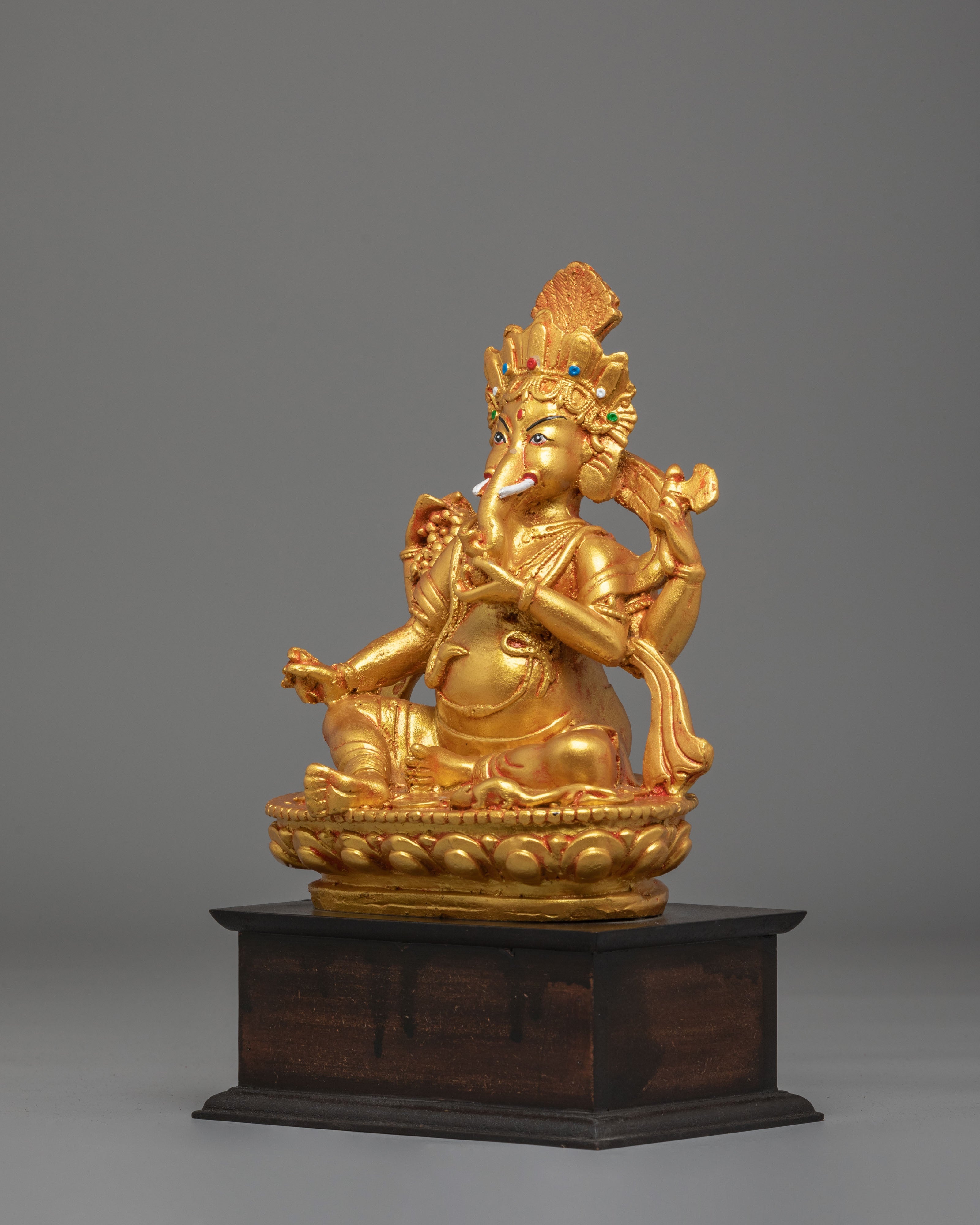 Divine Ganesha Deity Statue | Hindu Elephant God Figurine for Home Decor