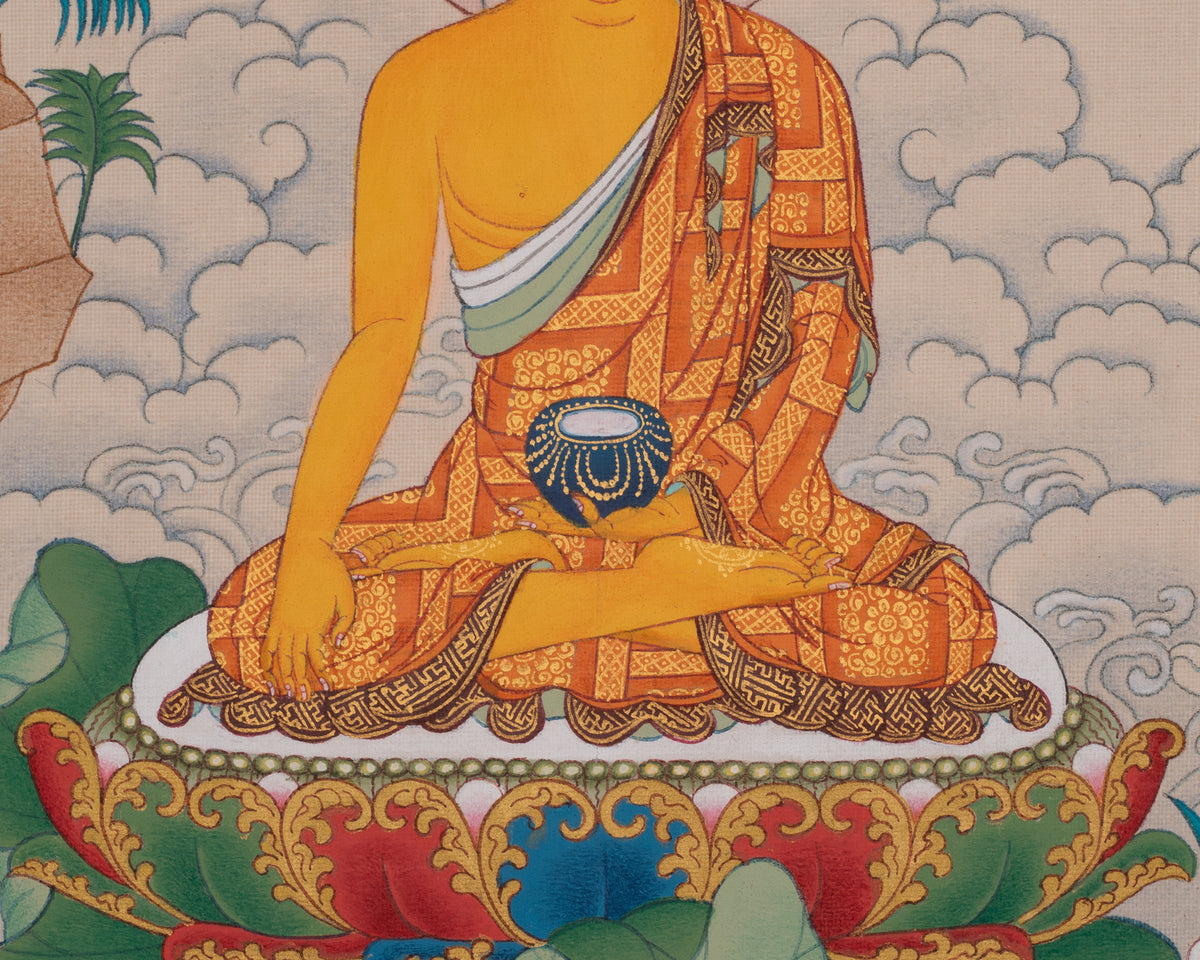 Shakyamuni Buddha Buddhist Artwork | The Enlightened Teacher and Founder of Buddhism