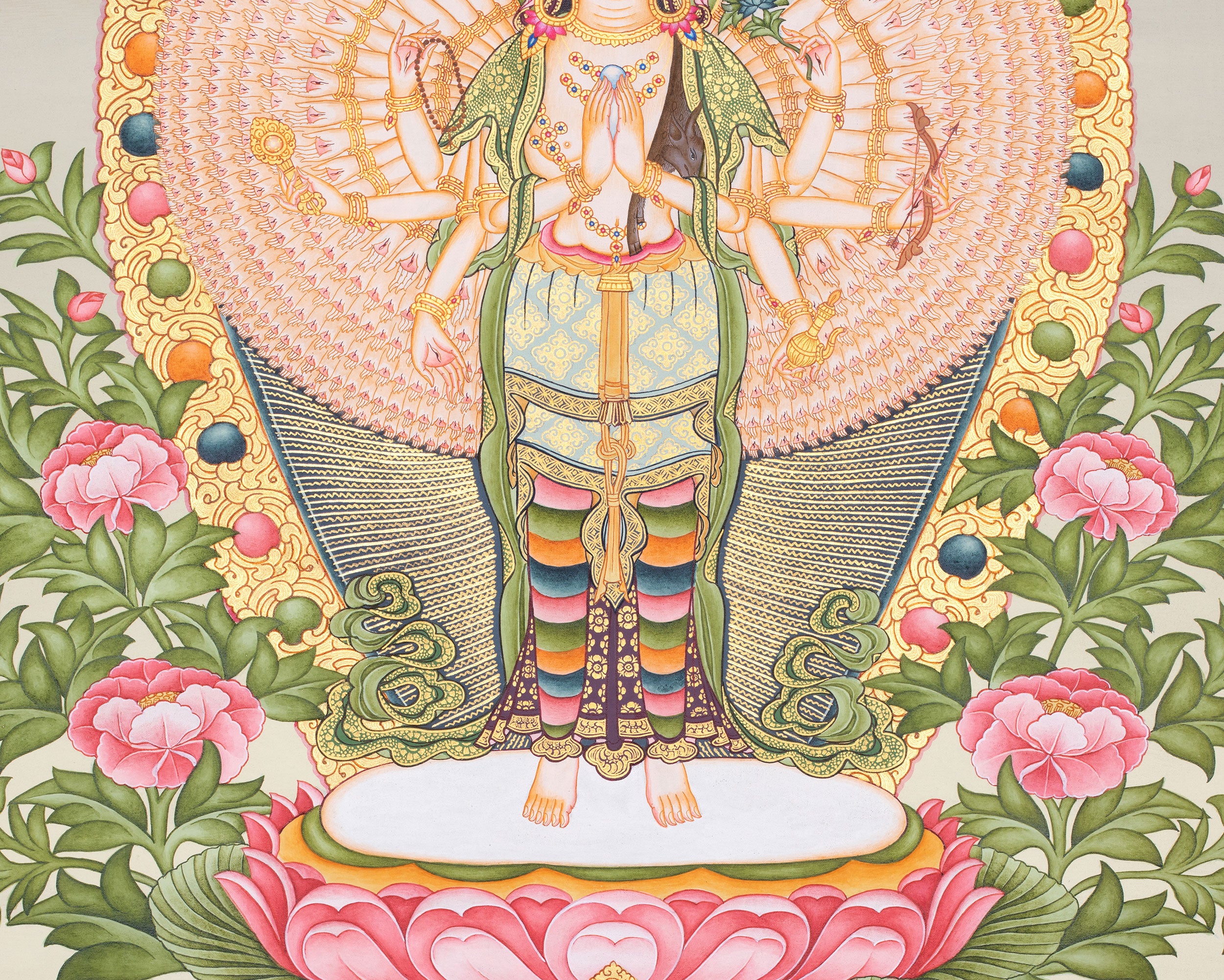 Thangka of Avalokiteshvara | Symbol of Infinite Compassion