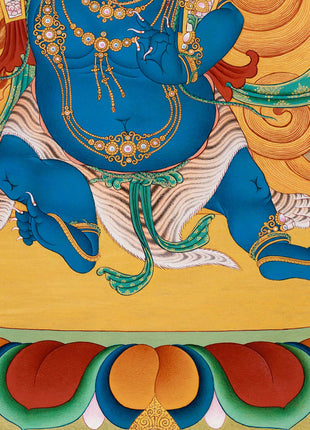 Feirce Power, Wrathful Compassion Vajrapani Thangka