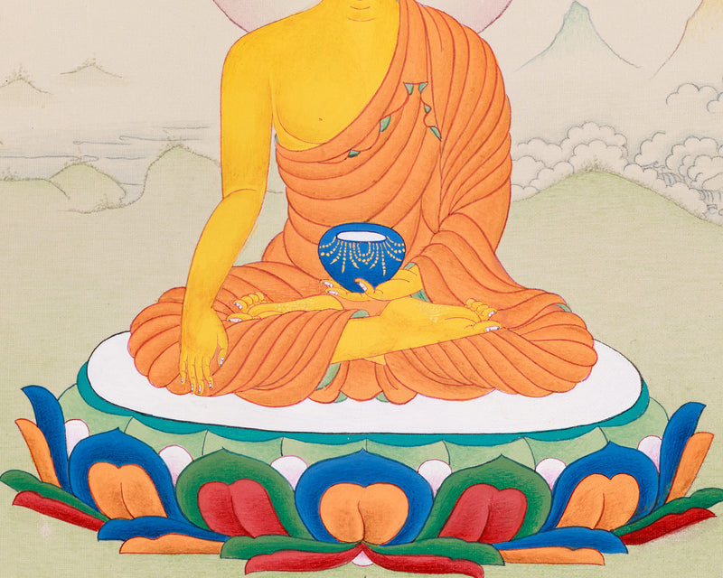 Buddha Shakyamuni Small Thangka