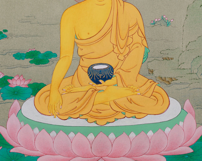 Small Buddha Shakyamuni Thangka