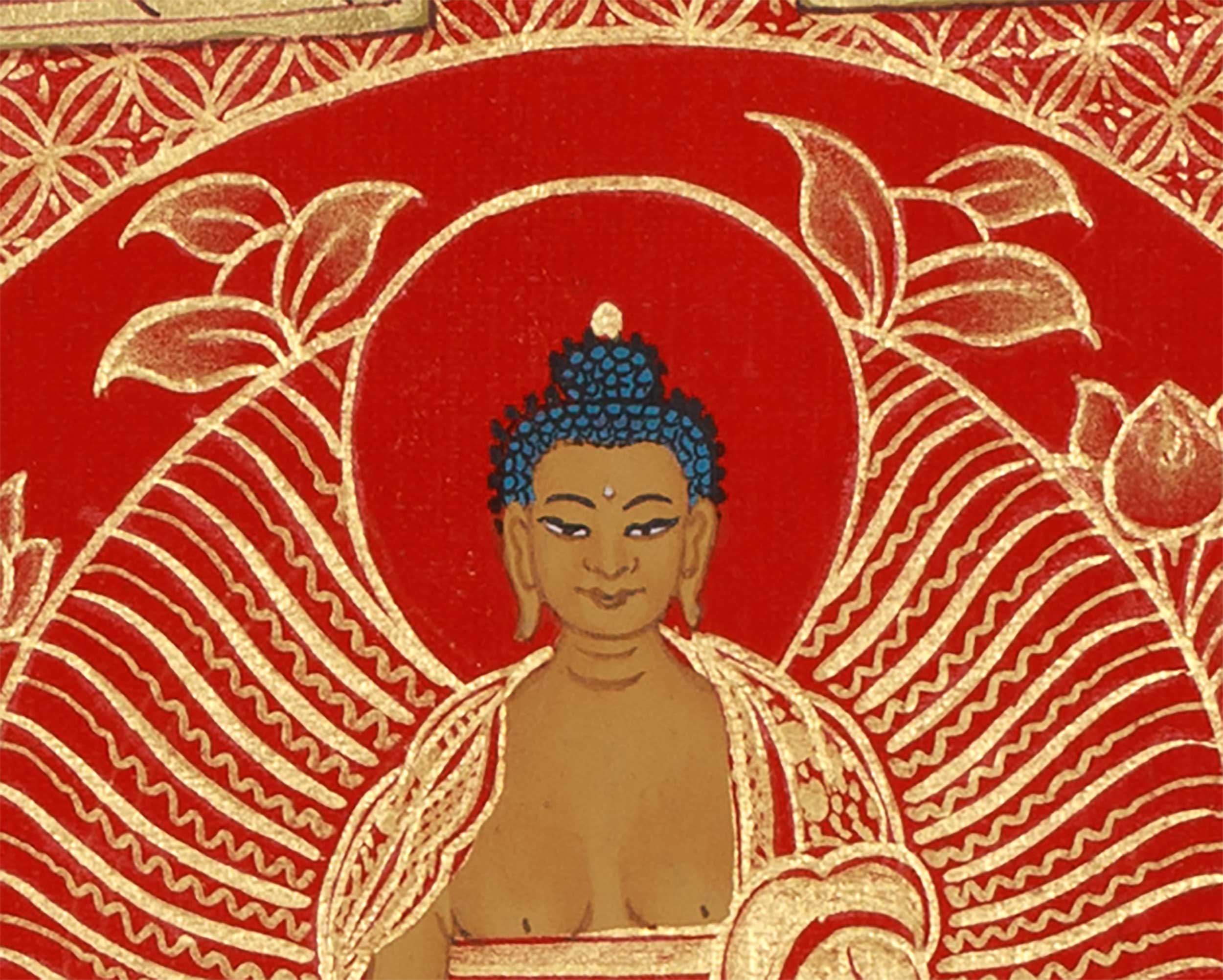 Manjushri and Shakyamuni Buddha Mandala | Buddha of Wisdom and Enlightenment