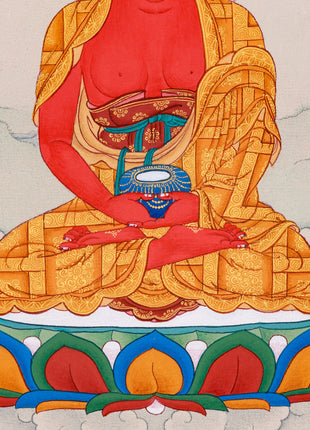 Buddha of Pure Land Amitabha Thangka | Beacon of Infinite Light and Compassion