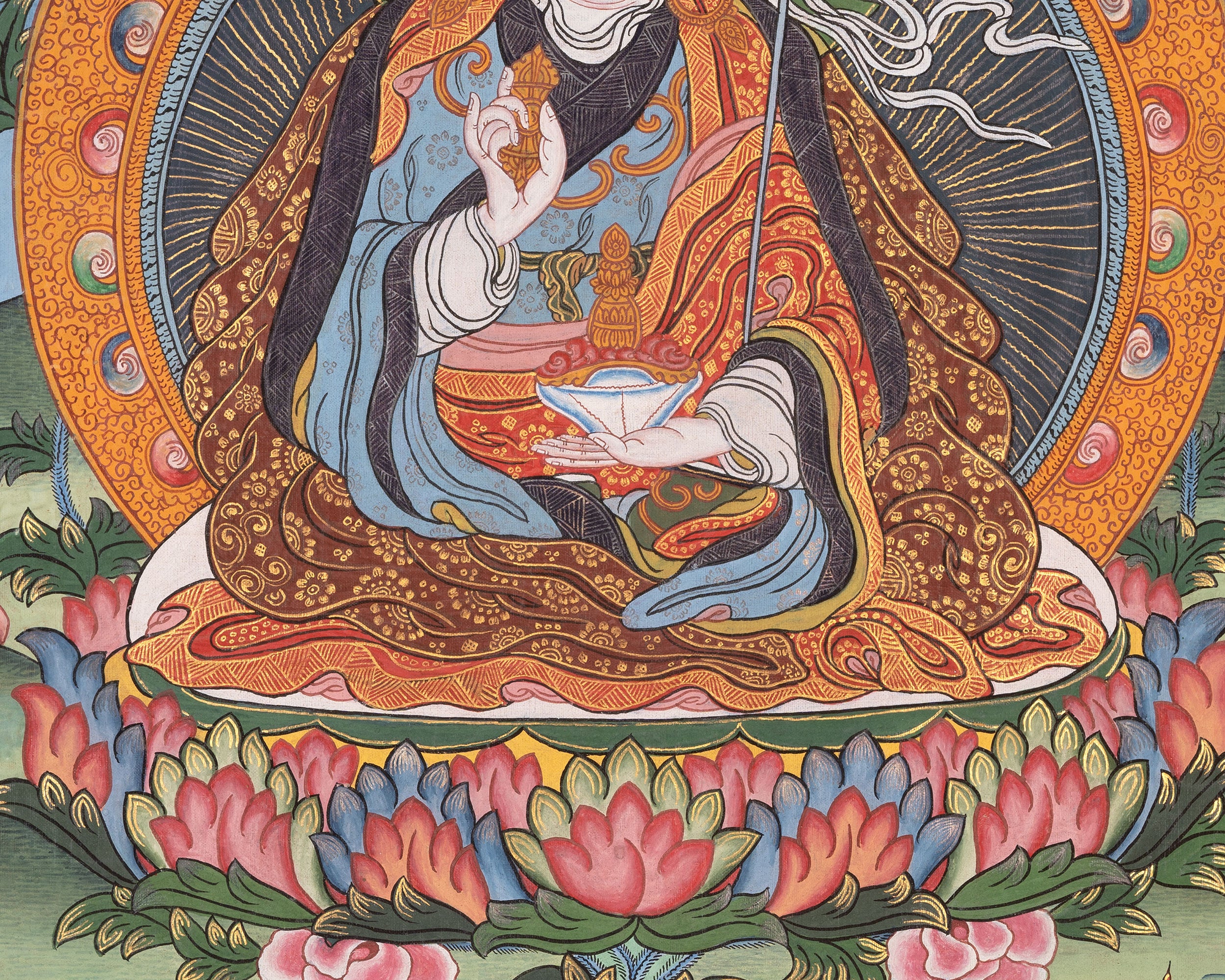 Spiritual Guru Rinpoche Artwork | Wisdom and Power of the Guru