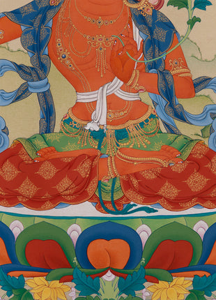 Bodhisattva of Wisdom Manjushri | Radiating Knowledge and Spiritual Guidance
