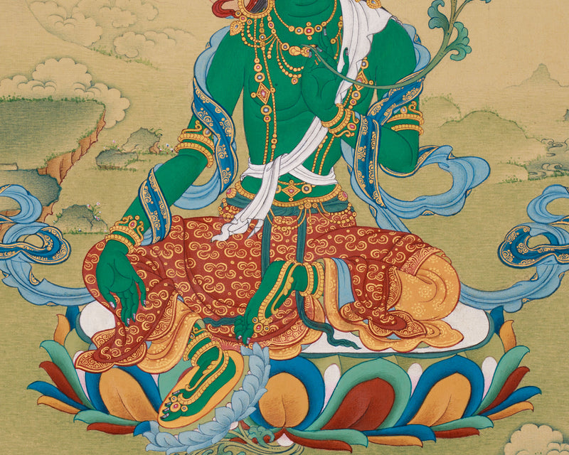 Anika Goddess Tara with Amitabha Buddha | The Swift Liberator