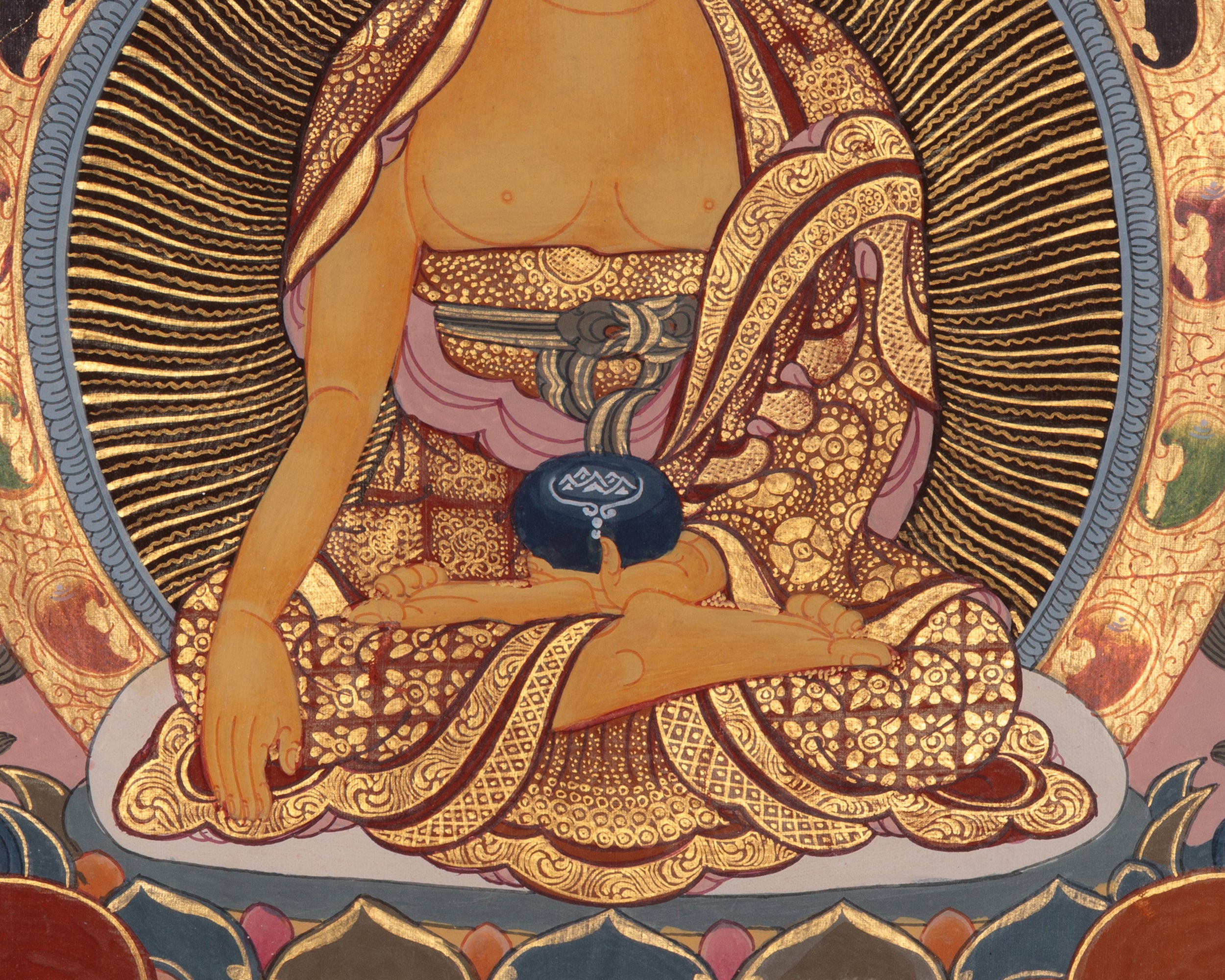 Buddha Mandala Himalayan Artwork | Wisdom and Awakening