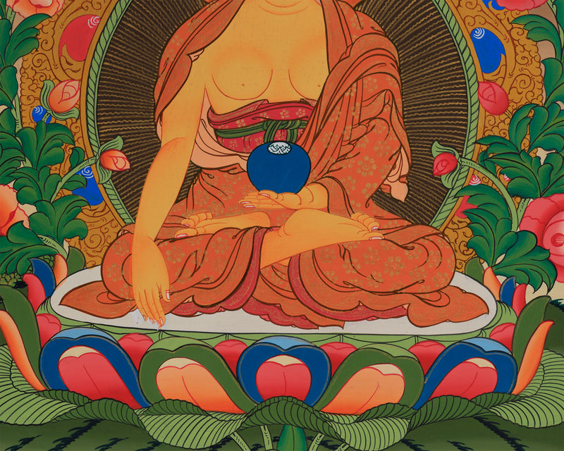 Buddha Shakyamuni Thangka | Enlightened One