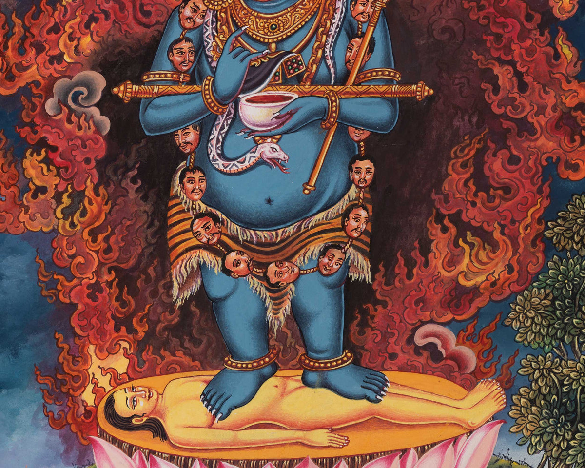 Sakya Mahakala Art | Protector of the Dharma | Destroyer of Illusion