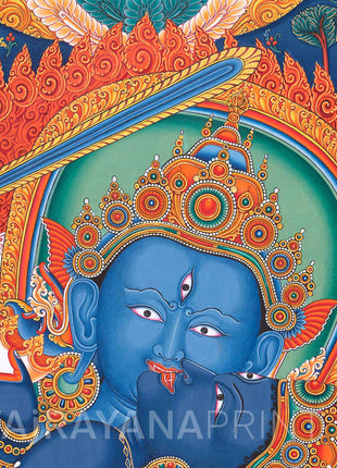 Traditional Chandra Maharoshan Thangka Print for Your Sacred Space | Wall Art