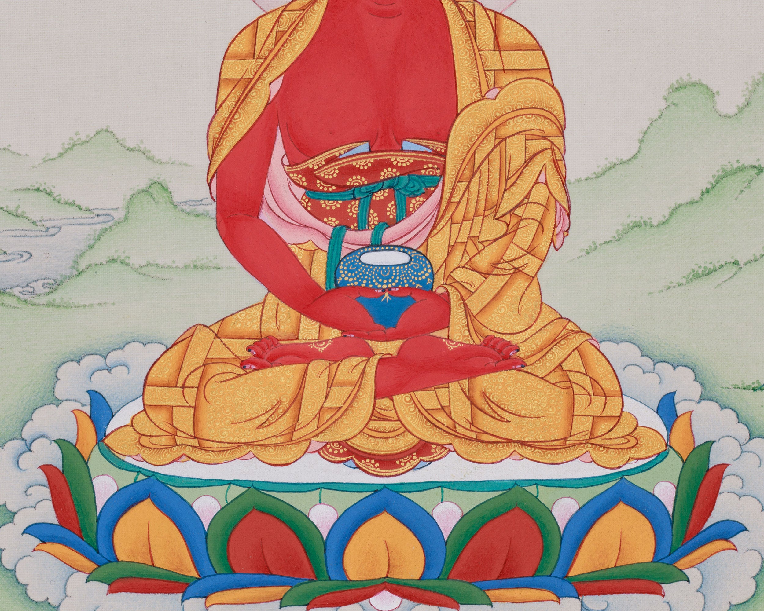 Jina Buddha Amitabha | Pure Land Thangka