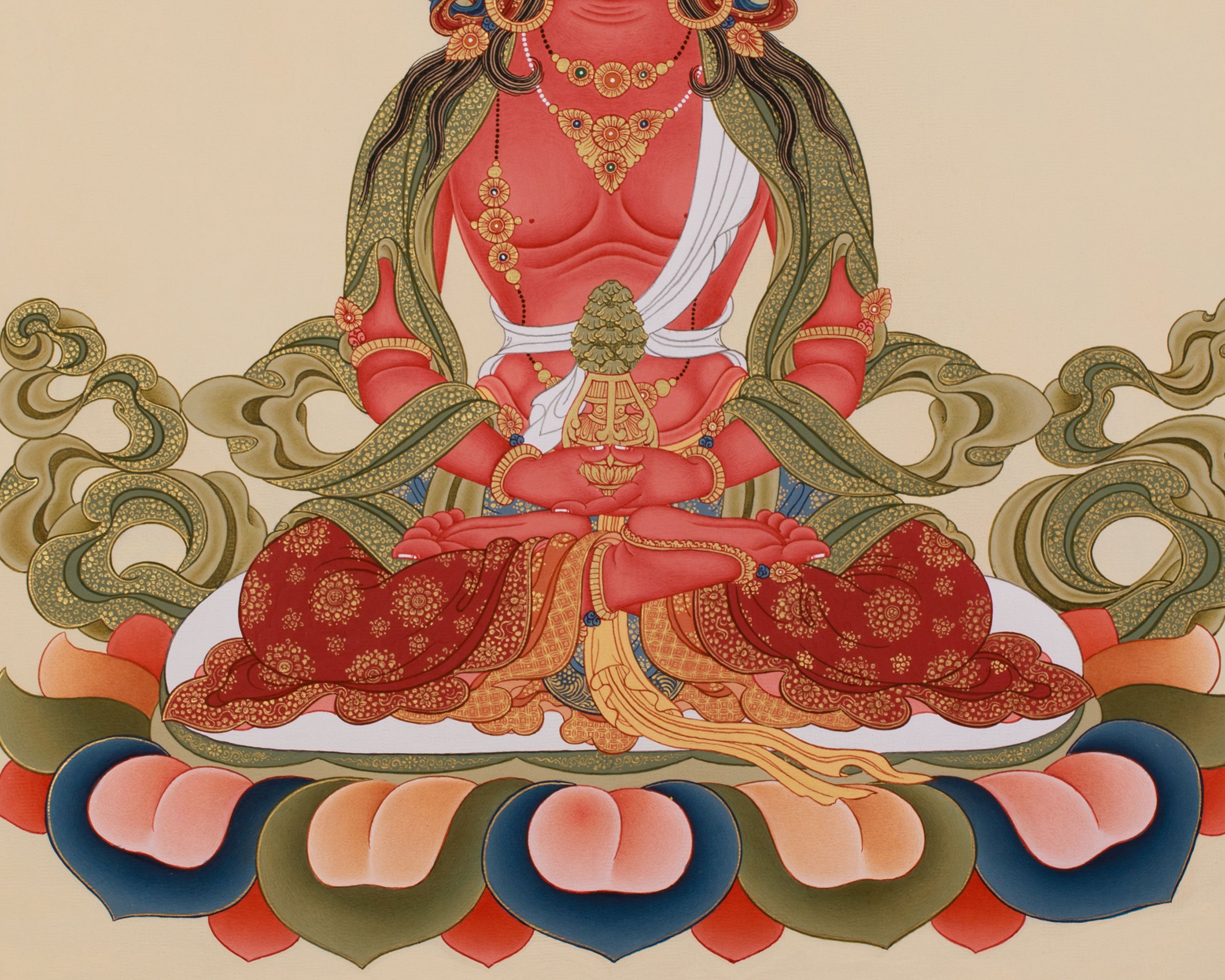 Amitayus - Buddha of Infinite Life | Long Life Blessings | Om Amarani Jiwantiye Soha