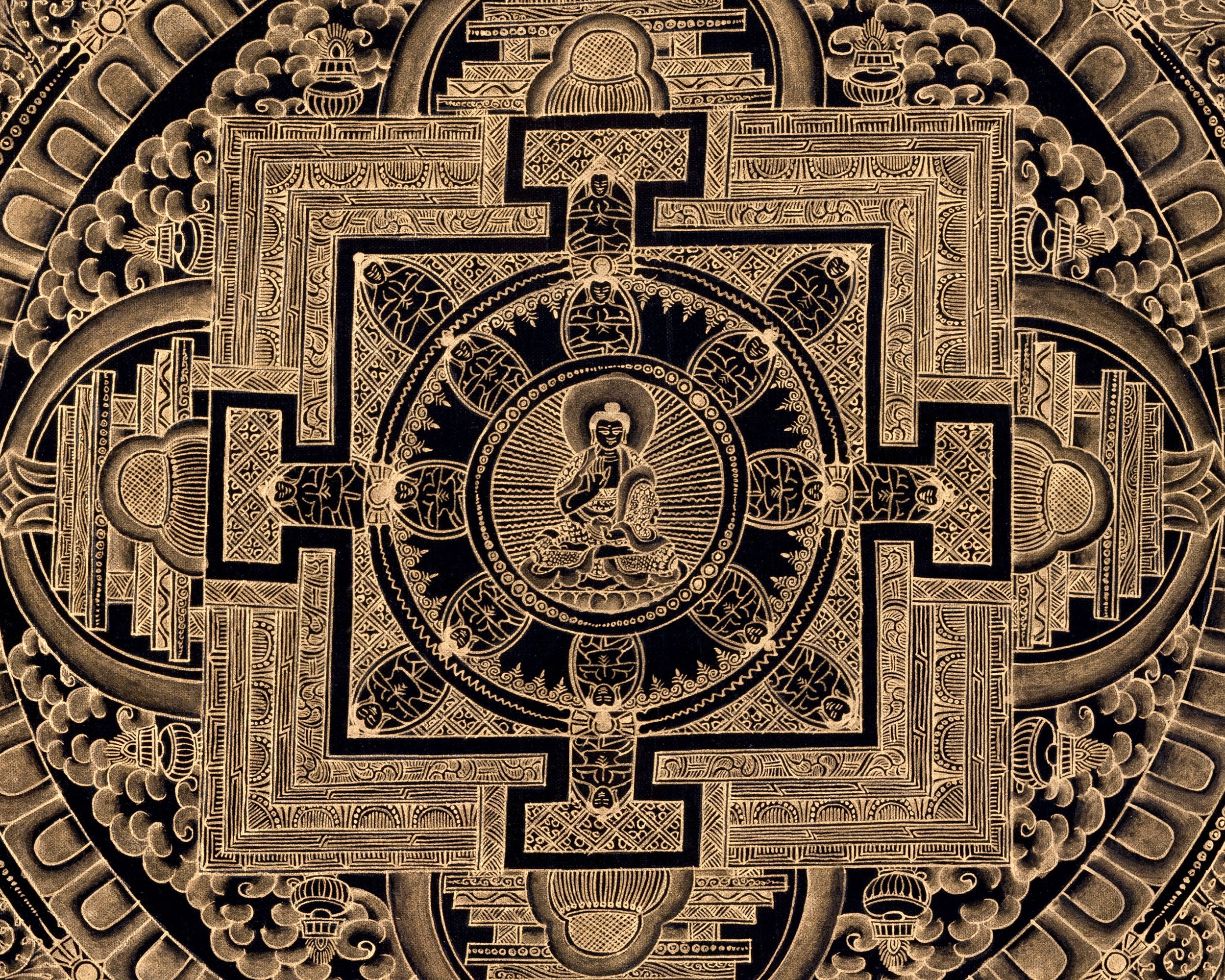 Buddha Shakyamuni Mandala | Radiance of Enlightenment | Historical Buddha