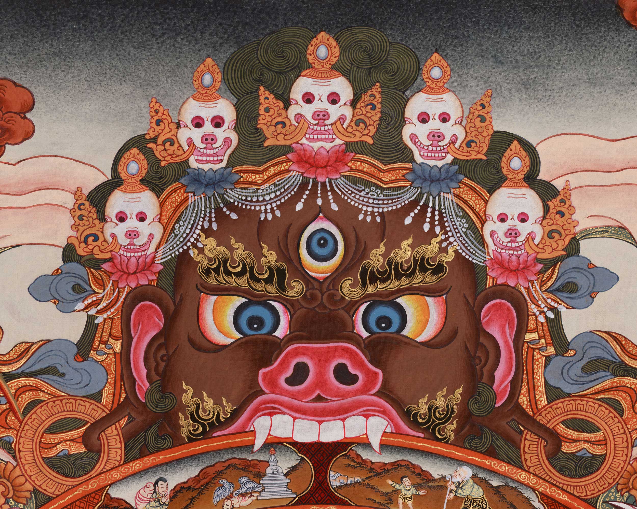 Thangka of Wheel of Life | A Powerful Visual Guide to Samsara and Enlightenment