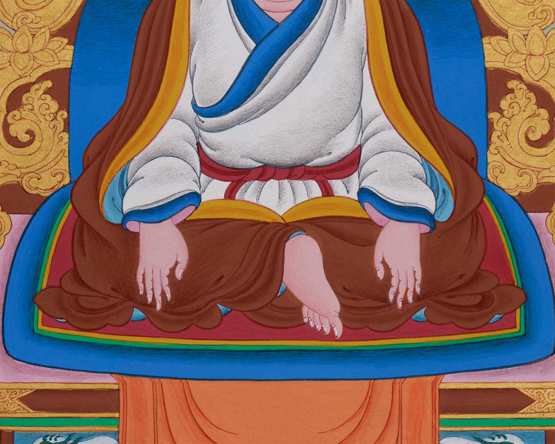 Guru Marpa Lotsawa Thangka | A Portrayal of the Great Translator