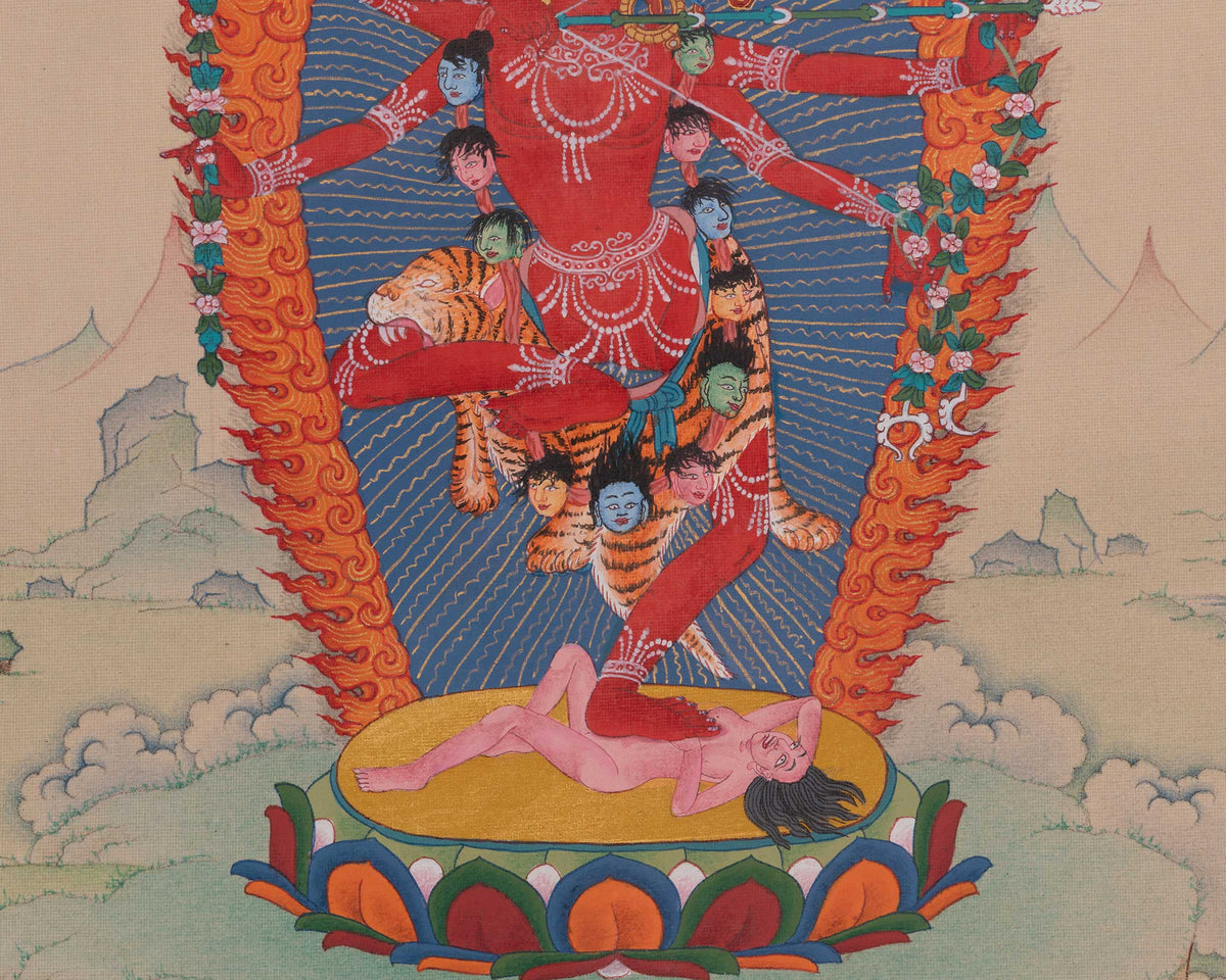 Kurukulla Thangka Painting | The Enlightened Power of Magnetic Attraction