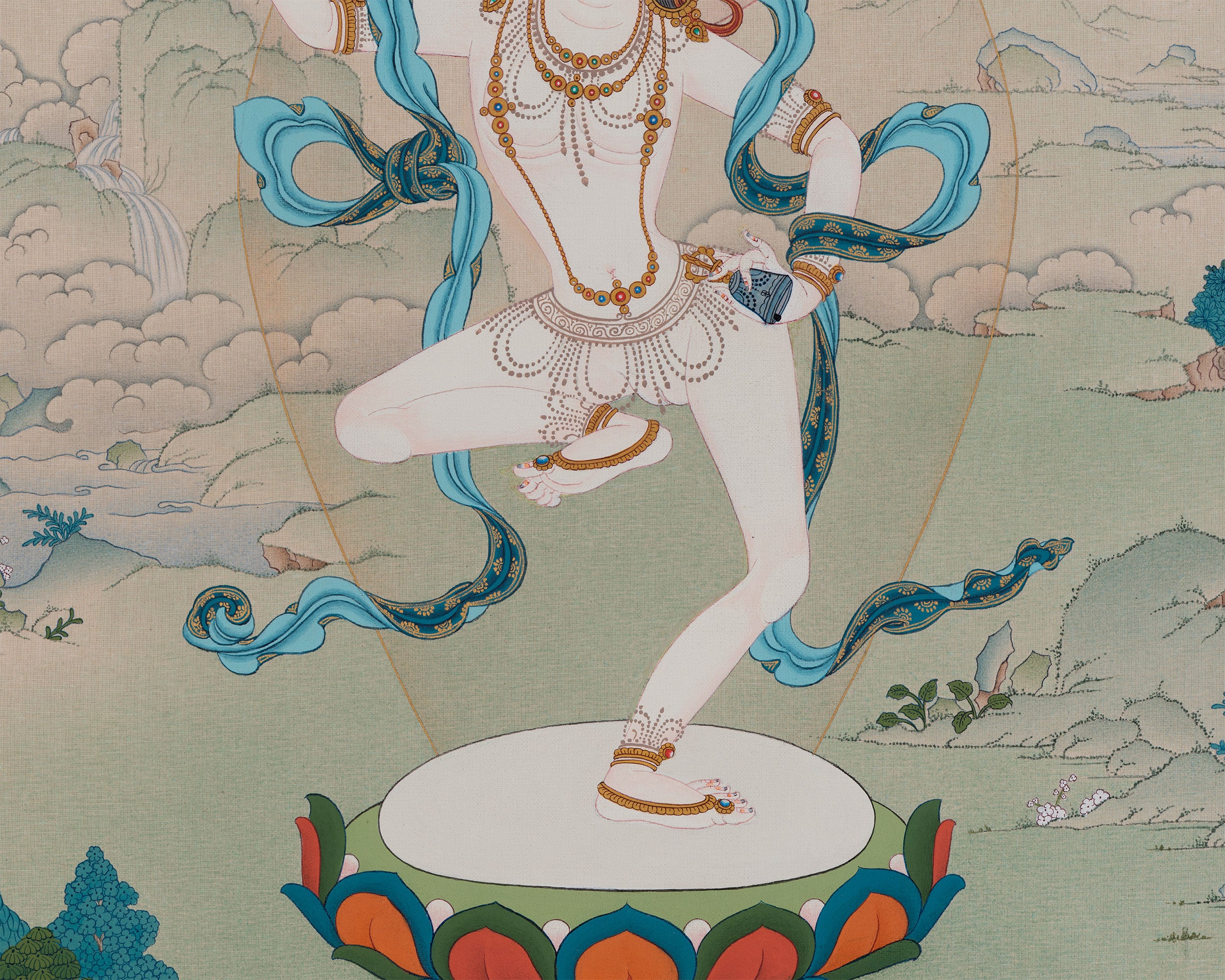 Machig Labdron Giclee Print | Chod Master & Wisdom Dakini