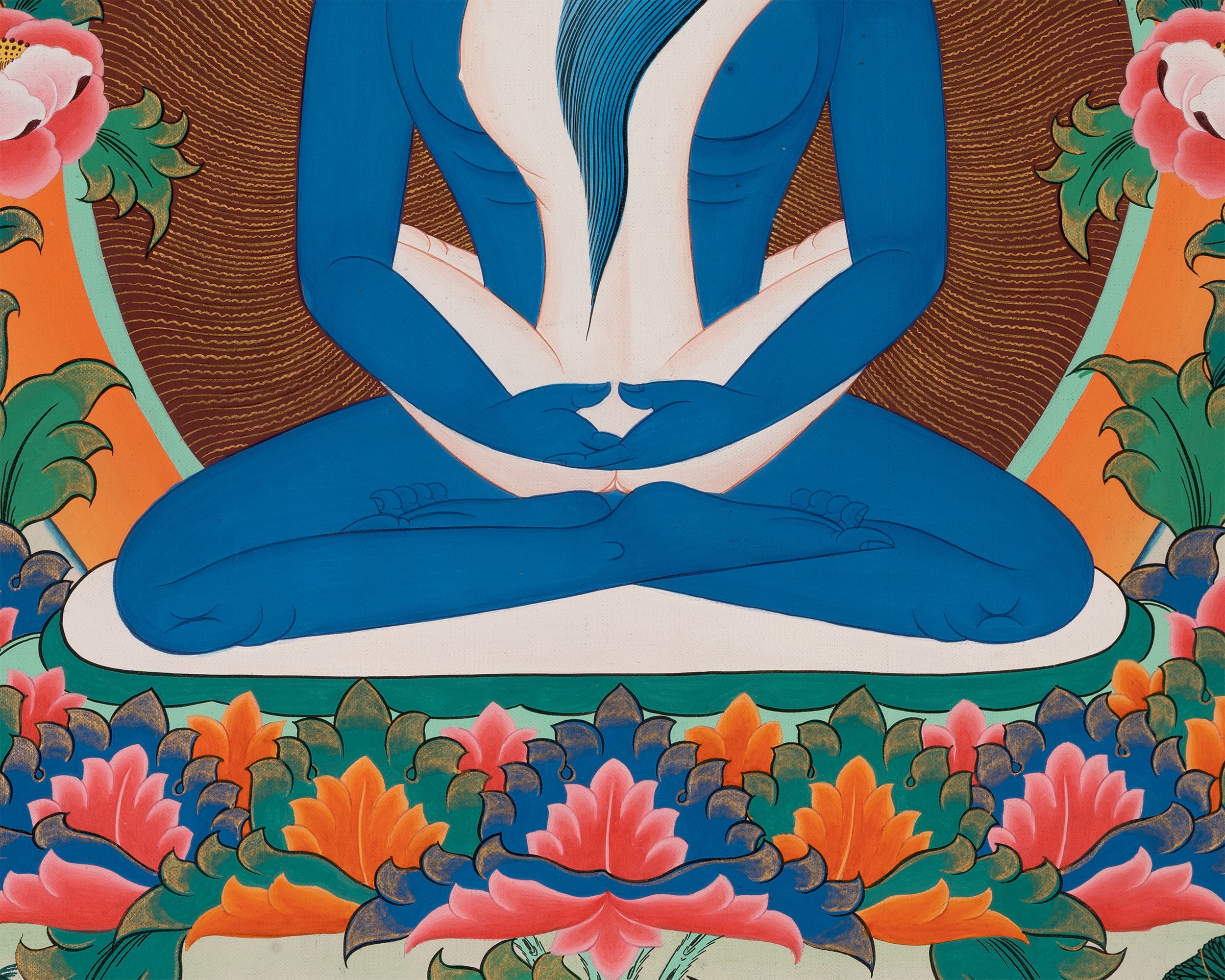 Yab Yum Buddha Thangka | Samantabhadra | Buddhist Artwork