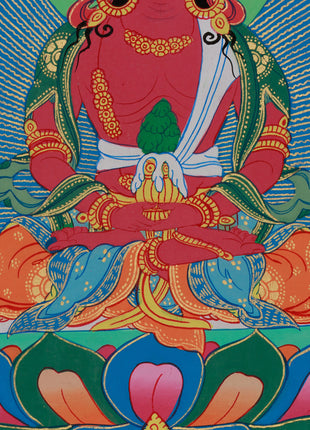 Longevity Buddha, Amitayus | Thangka for Healing and Long Life