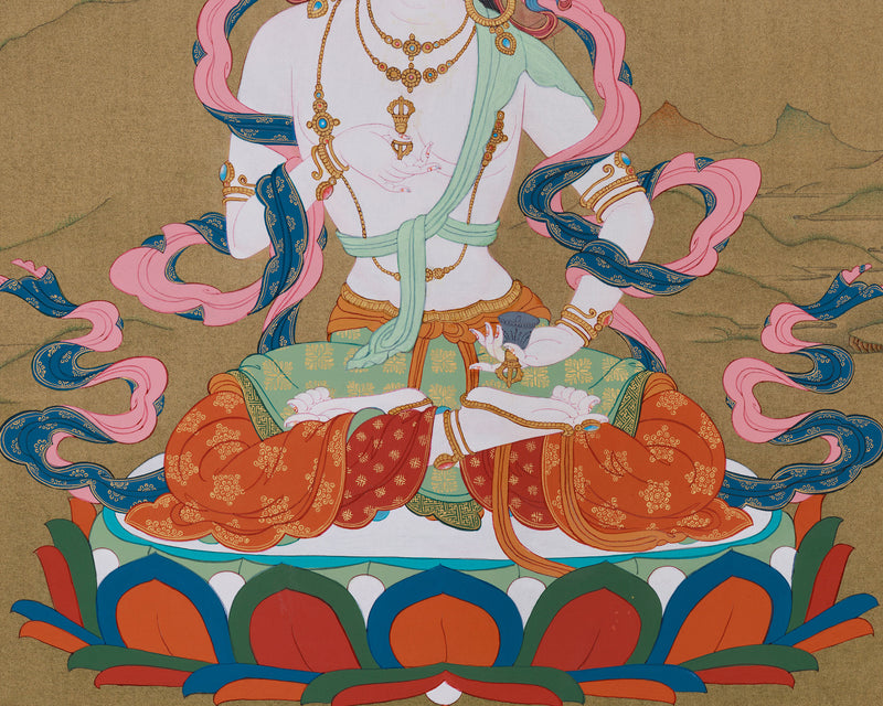 Vajrasattva Dorsem Thangka | The Path of Purification and Wisdom