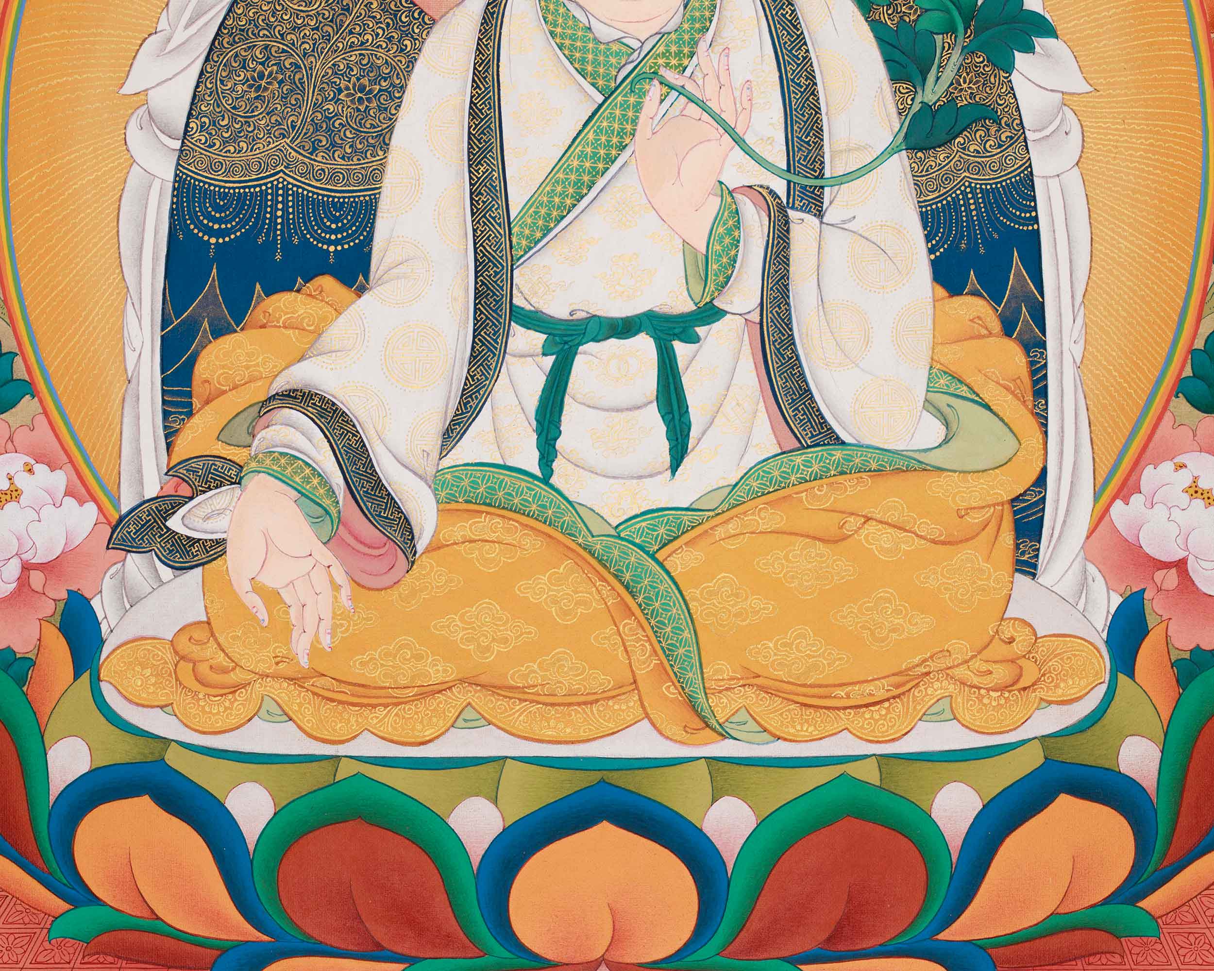Sakya Master Thangka | Premium Artwork Preserving Lineage, Teachings, and Sacred Blessings