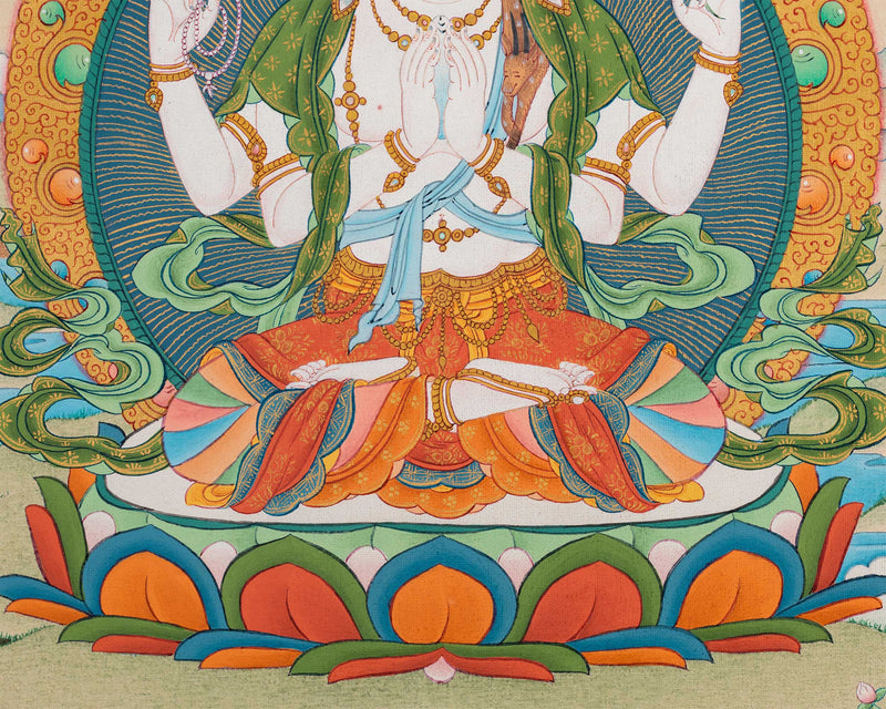 Chenresig-Manjushri-Vajrapani| Thangka Print Set