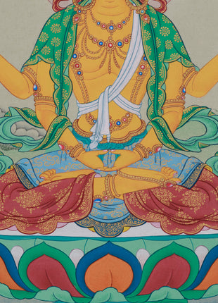 The Prajnaparamita Bodhisattva Thangka | Mother of all Buddhas