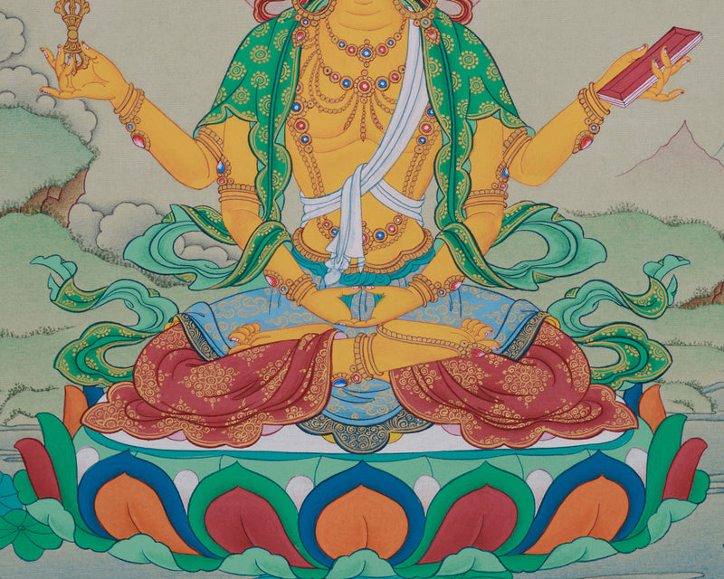 The Prajnaparamita Bodhisattva Thangka | Mother of all Buddhas