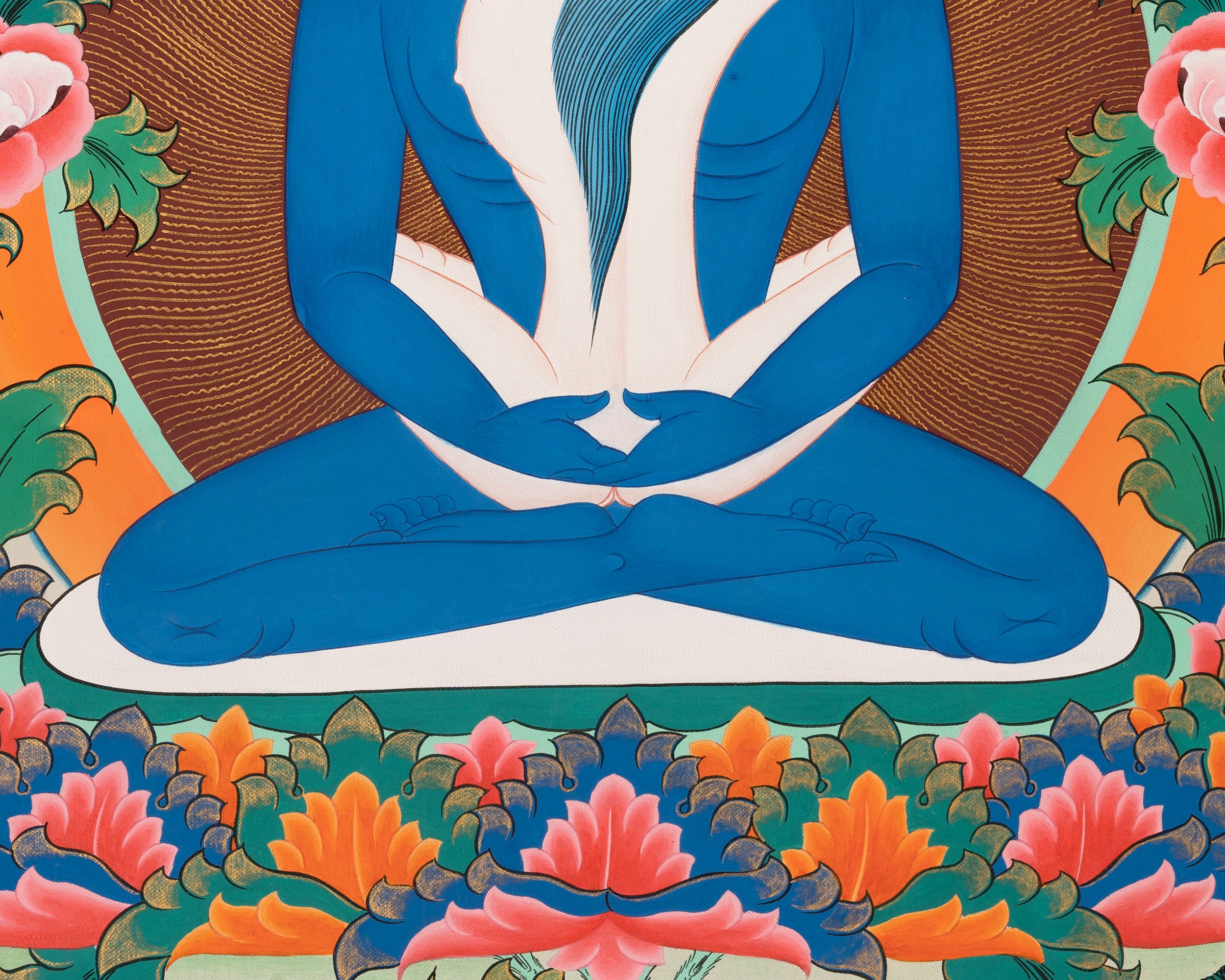 Yab Yum Buddha Thangka | Samantabhadra | Buddhist Artwork