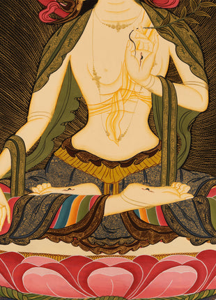 White Tara, The Seven Eyed Goddess | Deity of Longevity and Protection