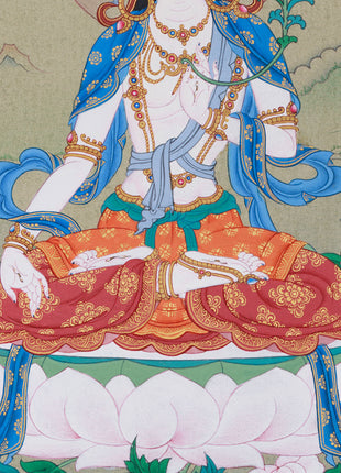 The Female Buddha, Sita Tara | Seven Eyes Goddess