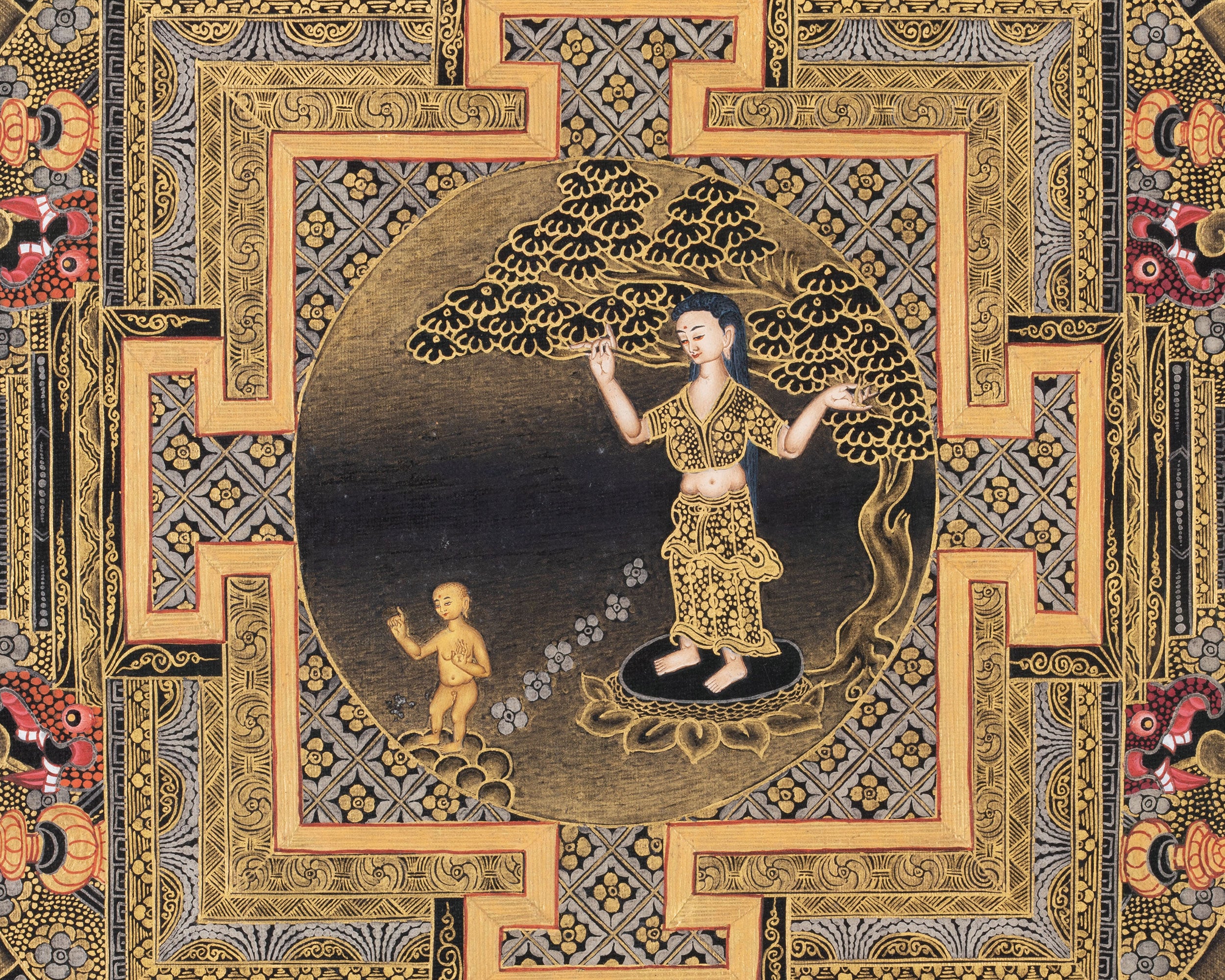 Maya Devi Mandala | Mother of Gautama Buddha