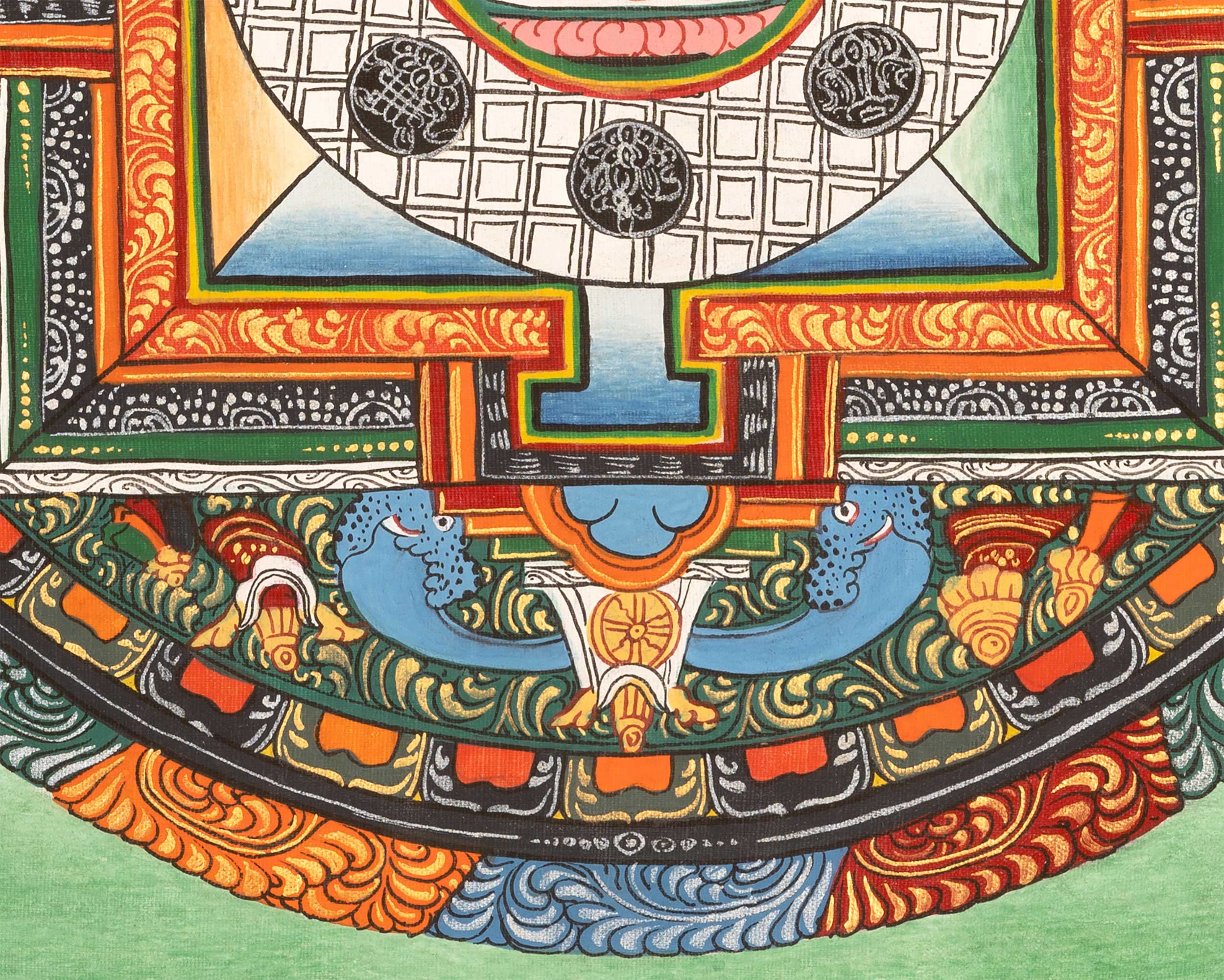 Shakyamuni Buddha Mandala | Hand-Painted Buddha Shakyamuni Thangka