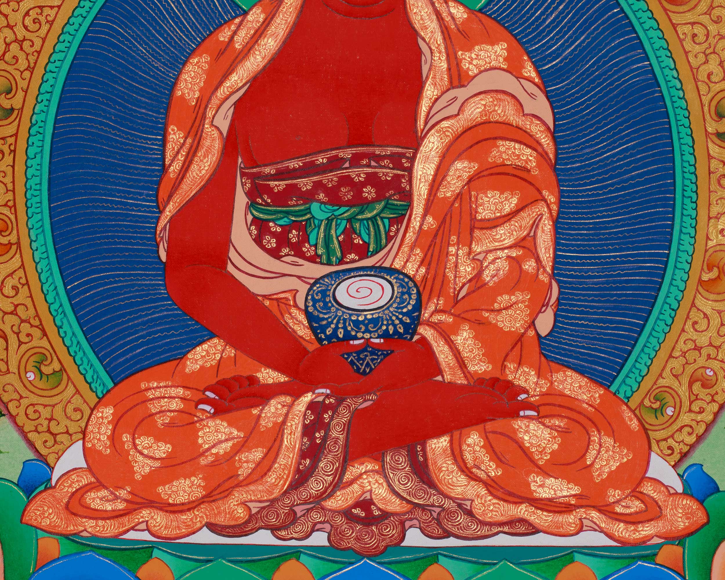 Traditional Amitabha Buddha | The Buddha of Infinite Light and Compassion