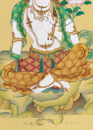 Avalokiteshvara Thangka: Exquisite Artistry, Spiritual Significance