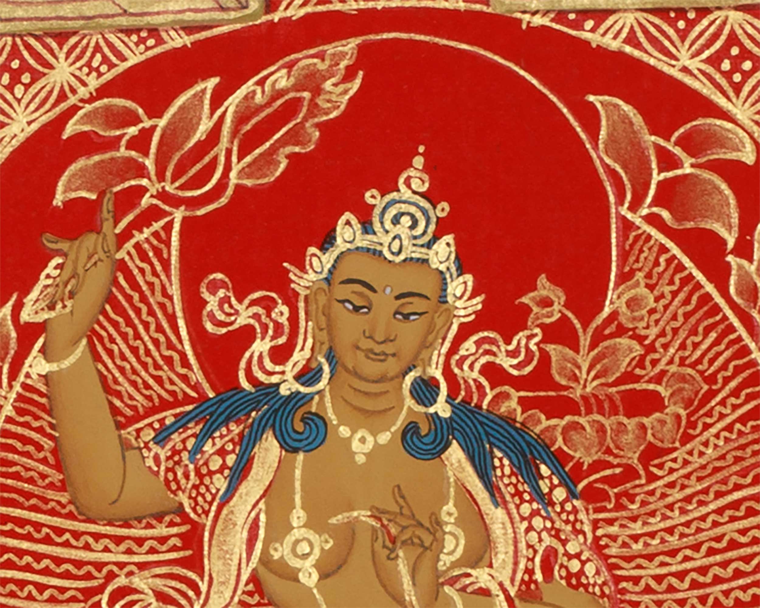 Manjushri and Shakyamuni Buddha Mandala | Buddha of Wisdom and Enlightenment