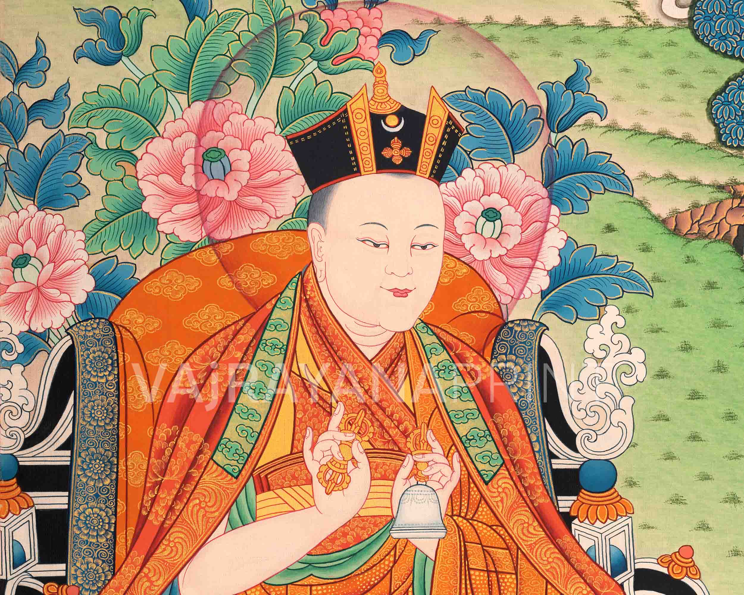 Karmapa Art| Karmapa Print | Himalayan Wall decor