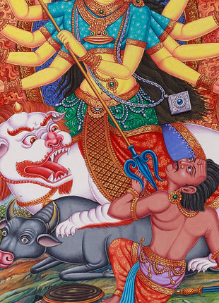 Devi Durga | Fierce Tantric Goddess Art