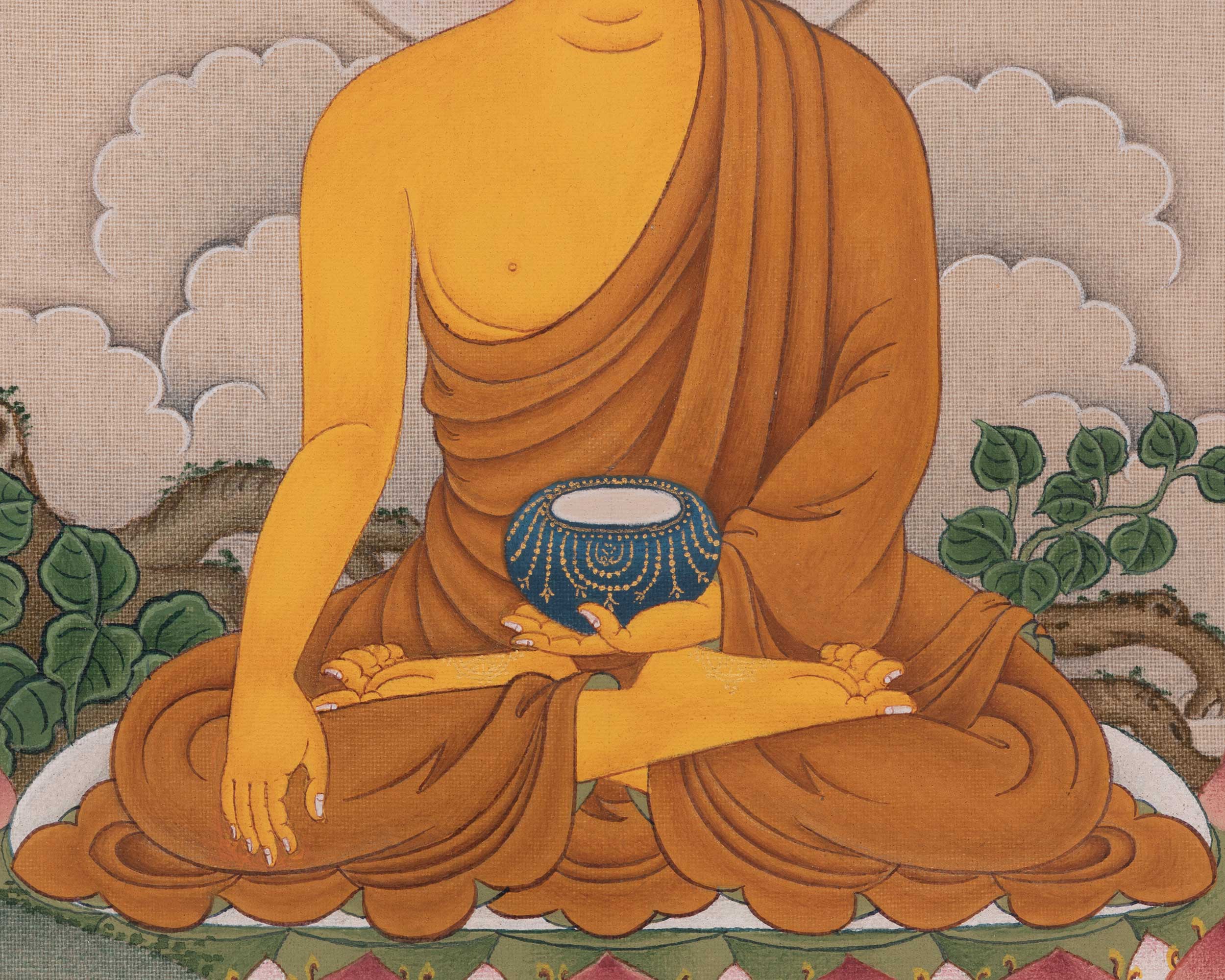 Shakyamuni Buddha Sacred Art | Historical Founder of Buddhism | Siddhartha Gautama