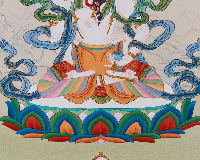 Vajrasattva Consort (Yab-Yum) | Union of Wisdom and Compassion