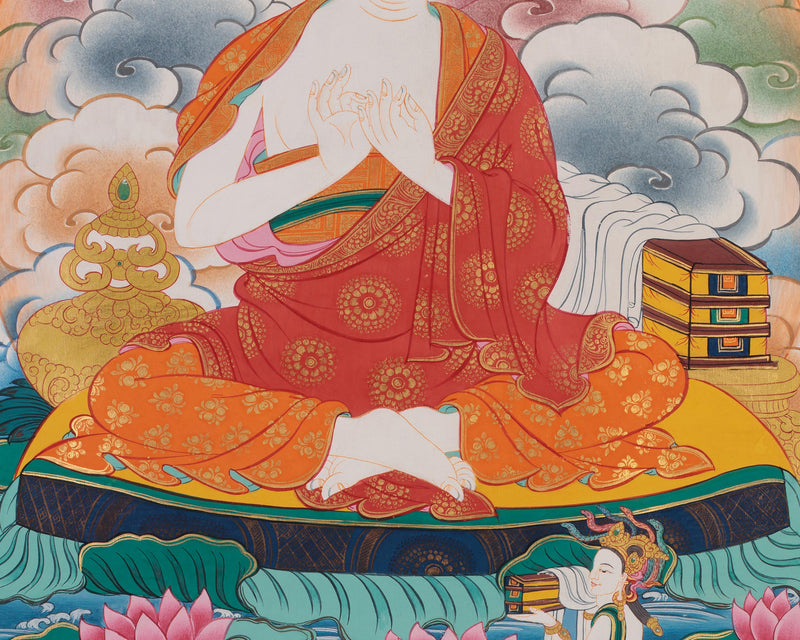 Nagarjuna Thangka | The Master of Madhyamaka Philosophy