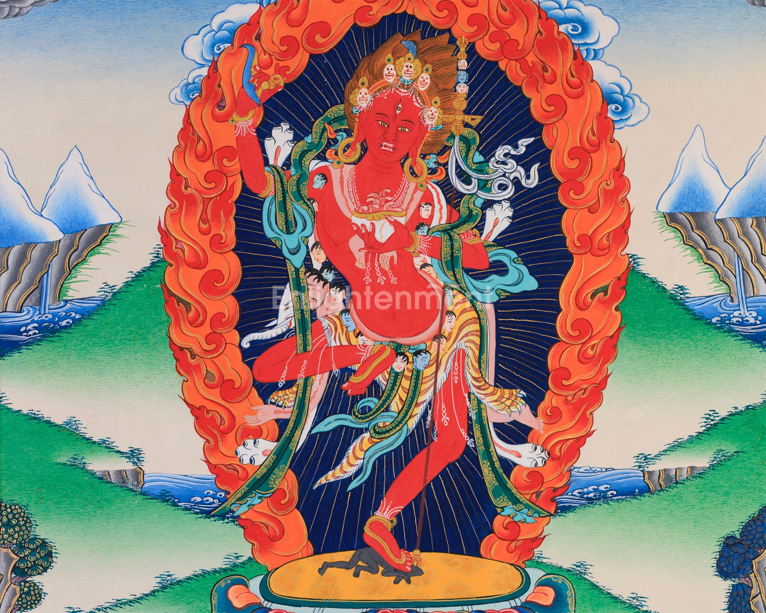 Dakini Dorje Phagmo Thangka | Goddess of Transformation and Power