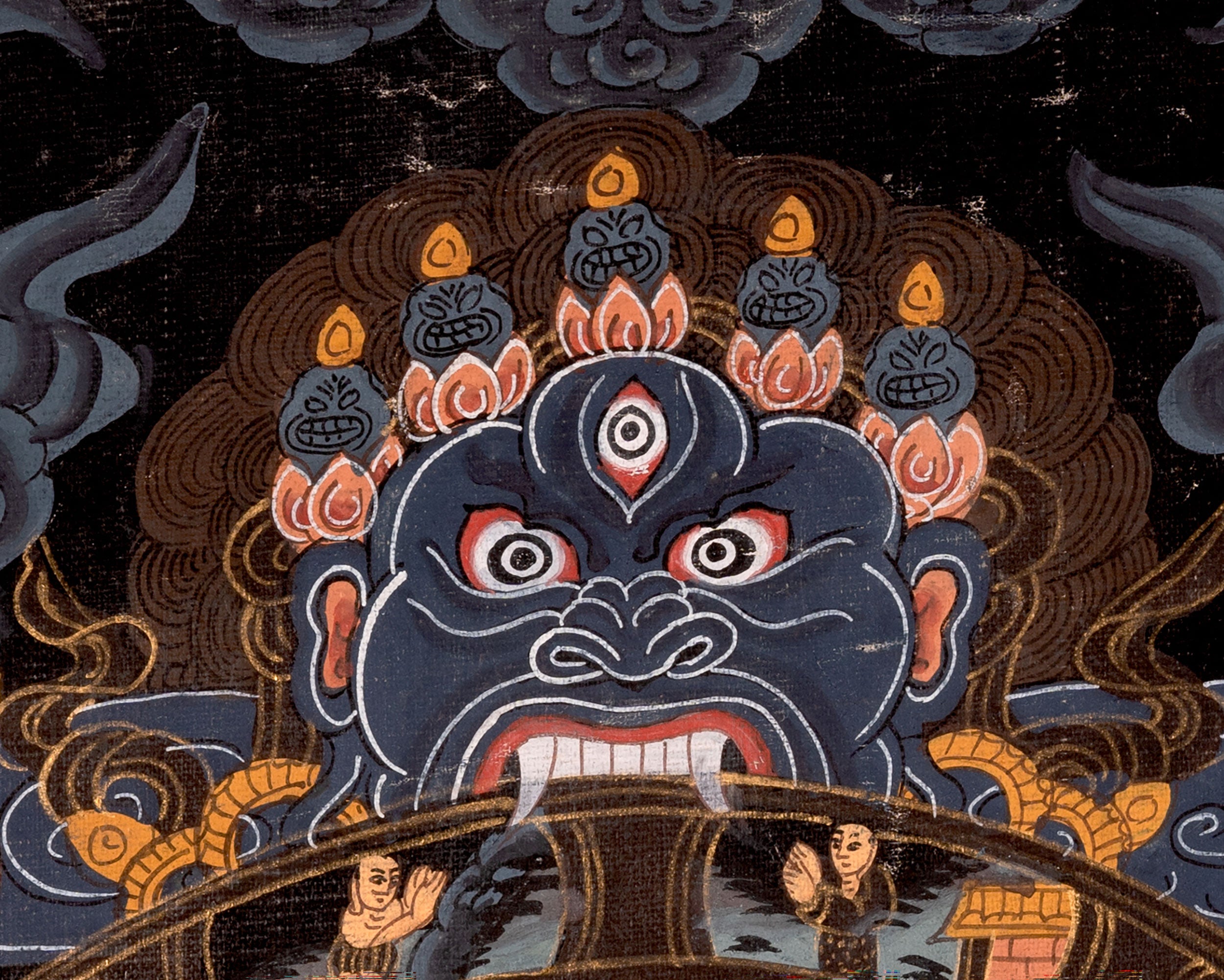 Wheel of Life, Bhavachakra Thangka | Cycle of Birth, Life, Death, and Rebirth
