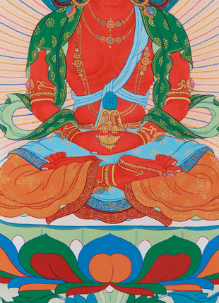 Divine Blessings of Longevity: Amitayus, White Tara, and Namgyalma