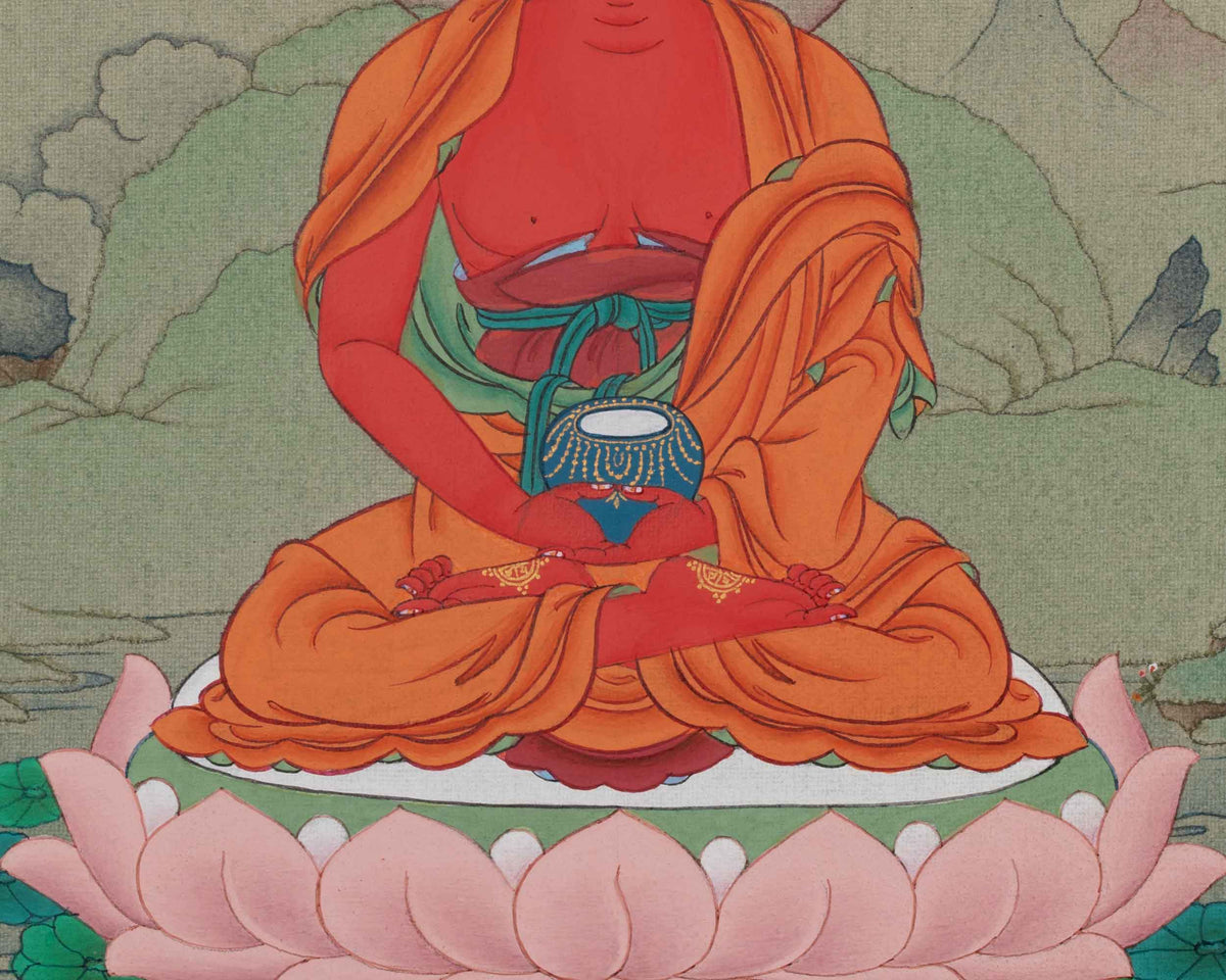 Amitabha Buddha Sacred Artwork | Buddha of Infinite Light and Boundless Compassion | Vajrayana Art