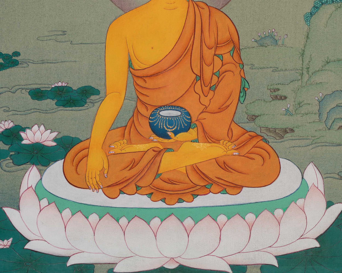 Shakyamuni Buddha Tibetan Art | Siddhartha Gautama | Historical Founder of Buddhism