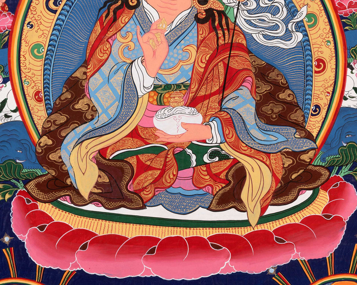 Guru Rinpoche Thangka | Buddhist Gifts | Wall Decors