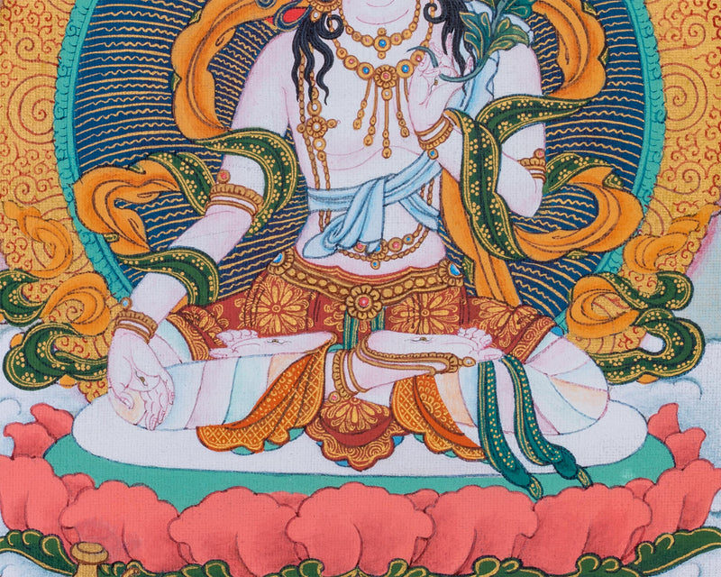 Healing Mother, White Tara Thangka